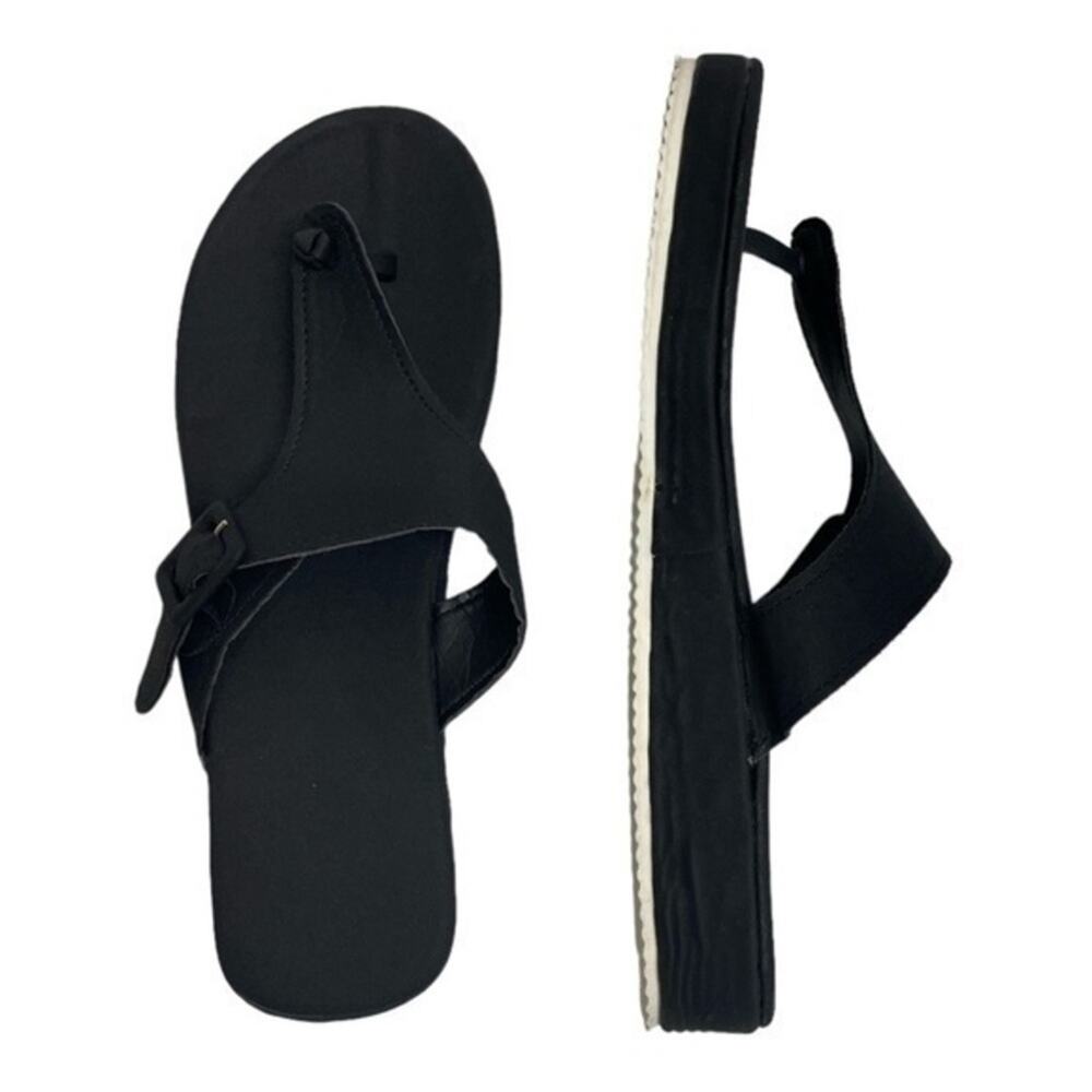 Black Platform Wedge Sandals Women’s Size 8 everyday lounge pool summer spring